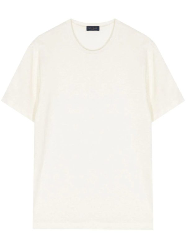 Crew-Neck Linen T-Shirt Supply